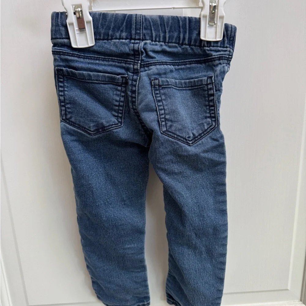 OshKosh B'gosh 2T Girls Classic Blue Kids Stretch Jeggings Leggings